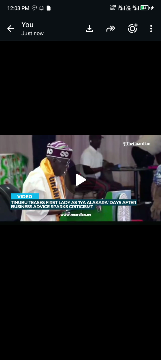 ‘My Dear Wife, Iya Alakara’: Tinubu’s Playful Jab at First Lady Gets People Talking Online