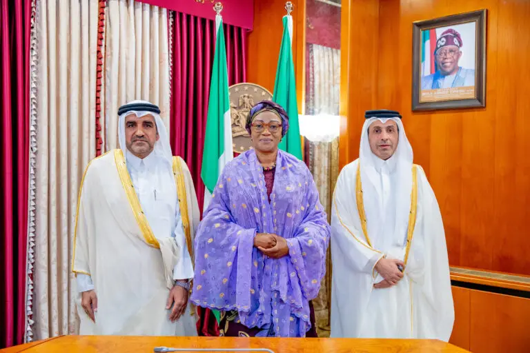 Tinubu Intensifying Fight Against Terrorism, Kidnapping - First Lady Tells Qatari Envoy