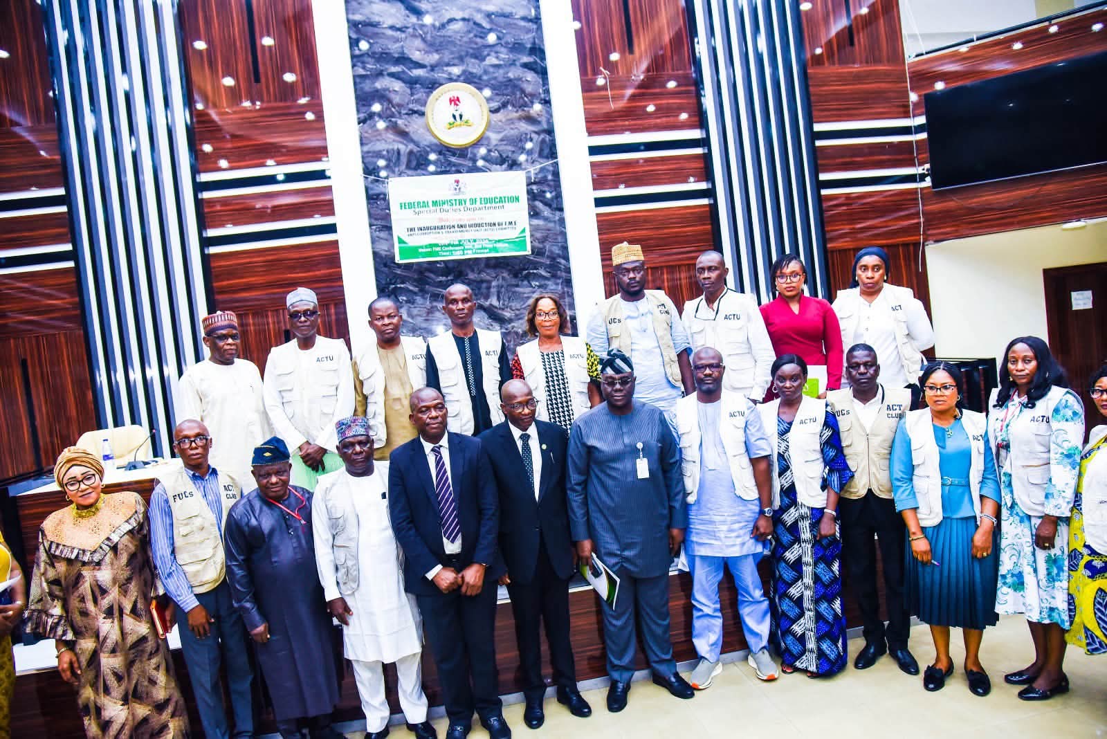FG Inaugurates Anti-Corruption Committee in Education Ministry