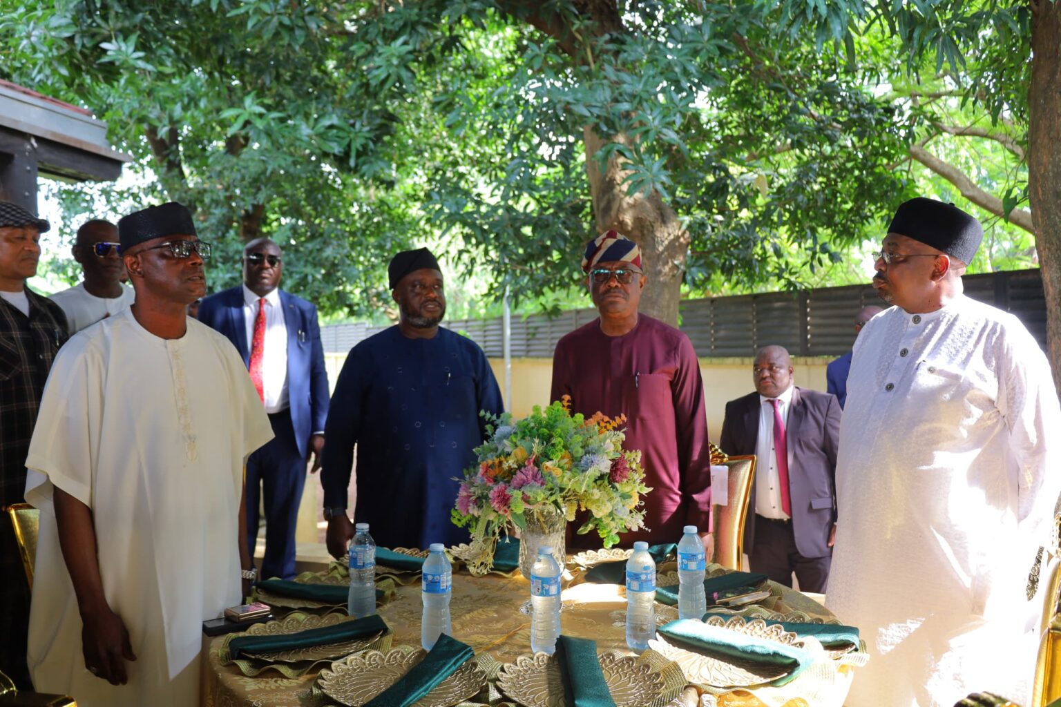 “For the Purpose of This Election, We Are Together” — Wike Unites APC, PDP Leaders for Tinubu’s 2027 Re-Election