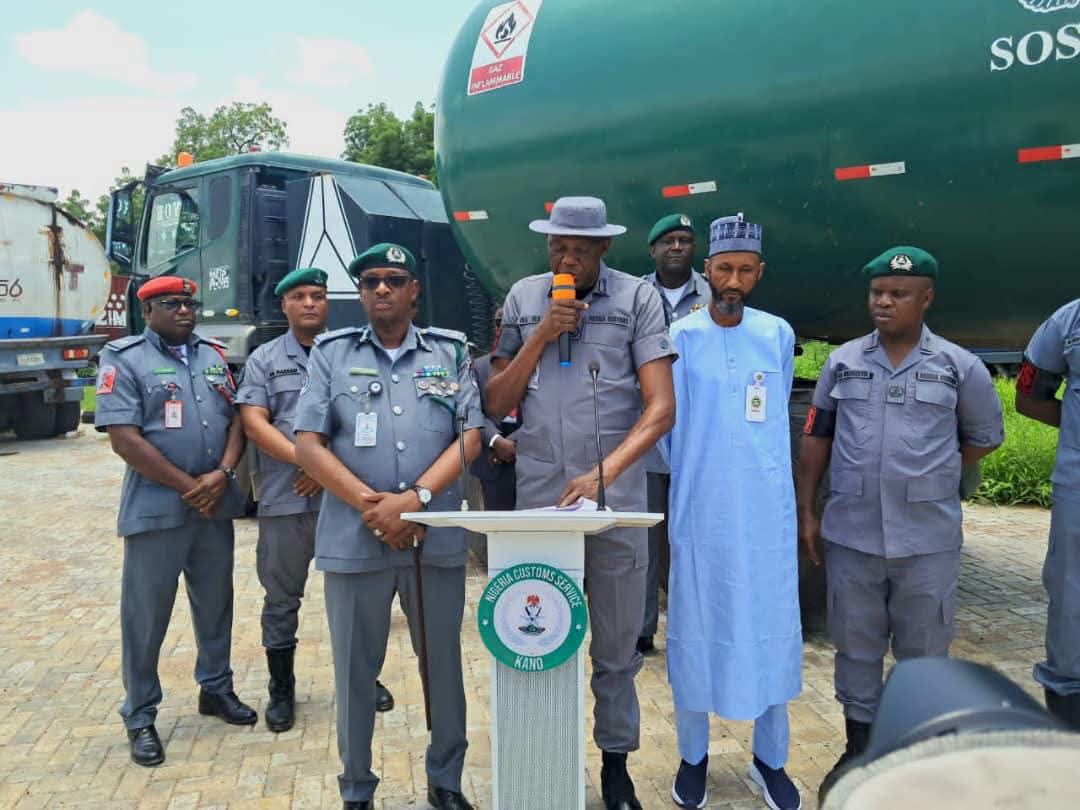 Customs Prevents Economic Sabotage, Hands Over Three Diverted Fuel Tankers to NMDPRA