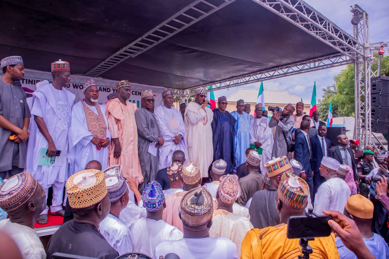 Alhaji Ibrahim Shema CON Launches Tinubu/Dikko Women & Youth Centre, Announces Leadership