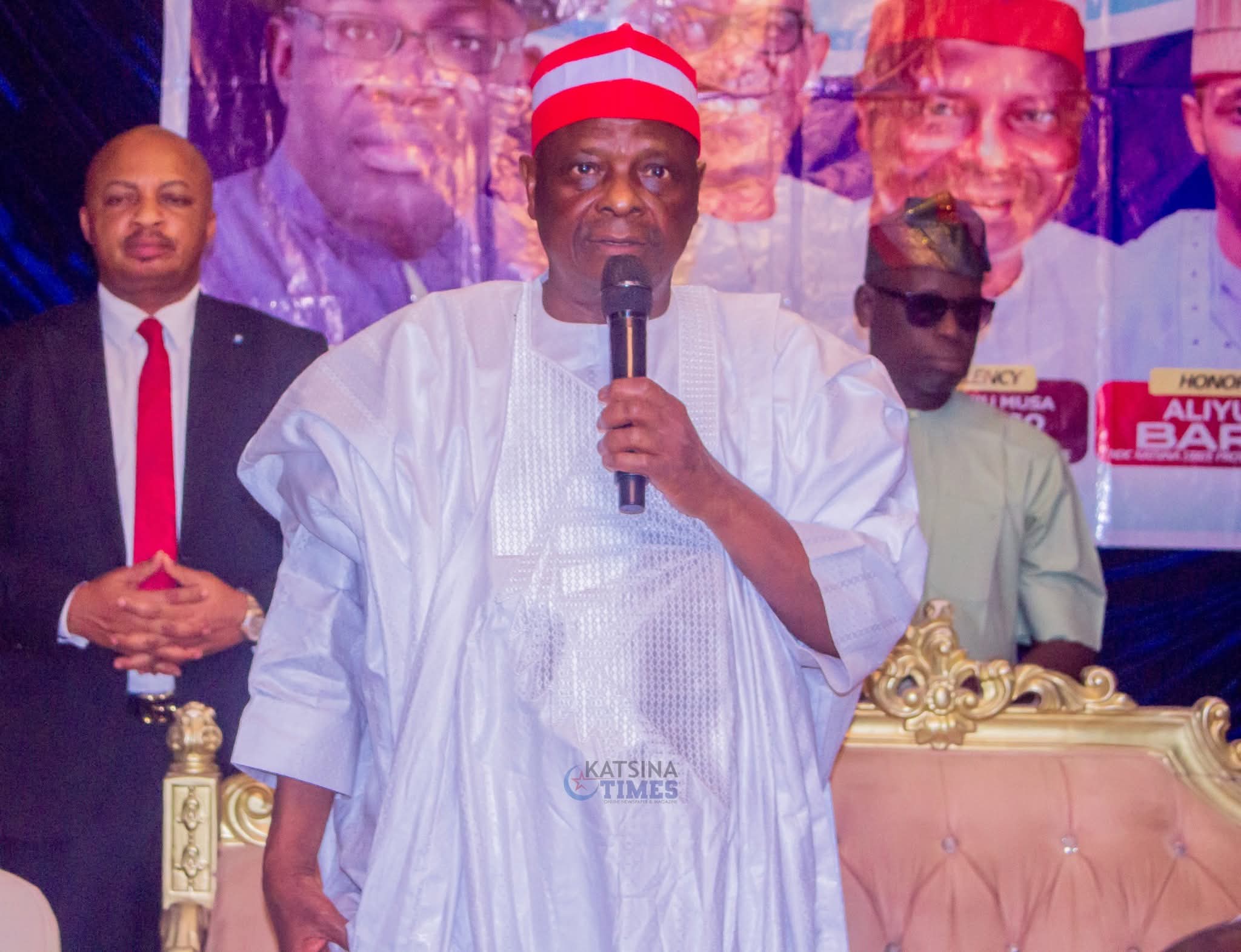 Kwankwaso Unveils NDC Candidates in Katsina, Pays Condolence Visit Over Late General Rabe Abubakar