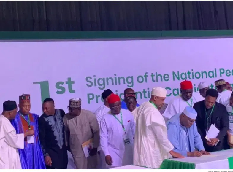Missing Faces, Big Promises: Key 2027 Contenders Sign Peace Pact as Campaigns Begin