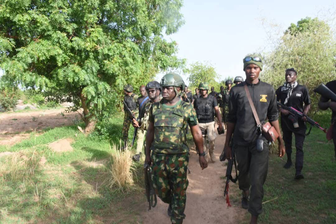 CHAINS BROKEN IN FAFU FOREST AS TROOPS RESCUE CAPTIVE, DESTROY TERRORIST HIDEOUTS IN KATSINA