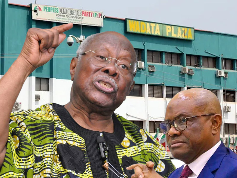 “Until I Die, I Will Defend PDP” — Bode George Dismisses Wike’s Lagos Takeover Claim, Urges Judiciary to Protect Democracy