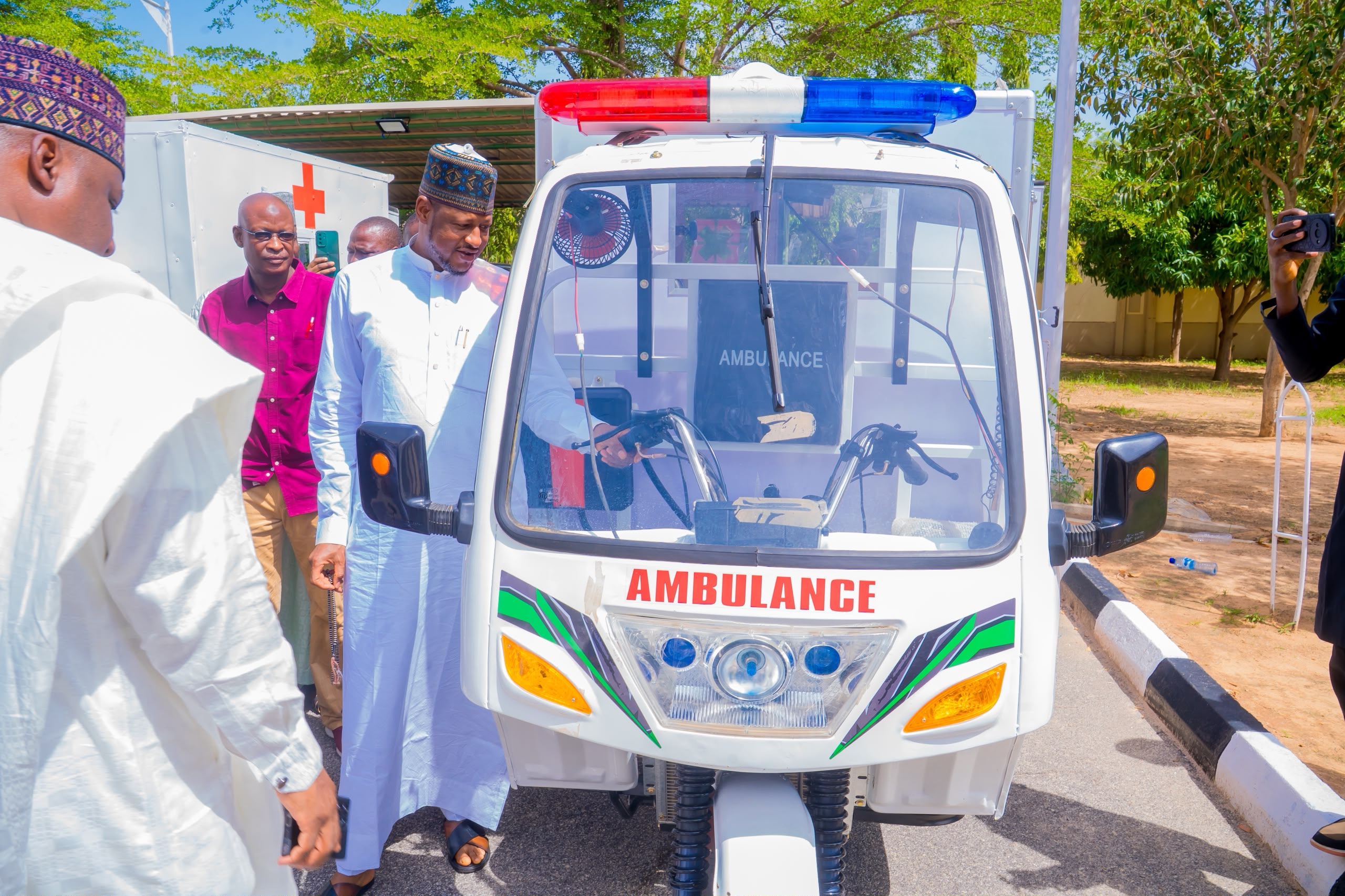 Governor Radda Inspects Mass Tricycles for LGs, Healthcare Workers ahead of Distribution